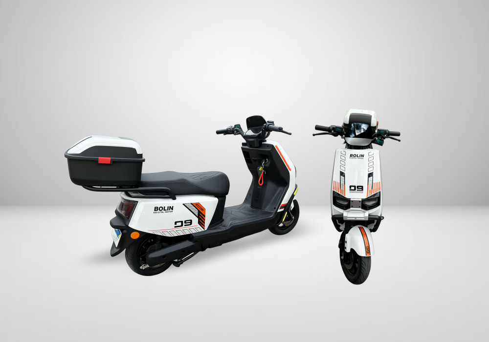 Scooter elétrica BOLIN E10 vista lateral